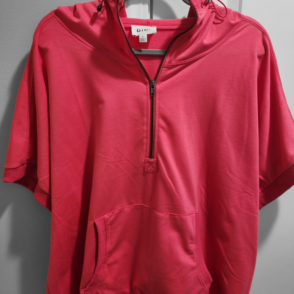 Pink Hooded Pullover